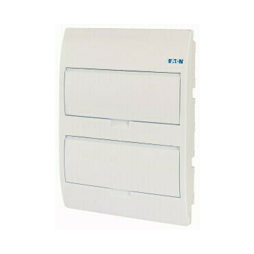 Rozvodnice zápustná EATON 281710 BC-U-2/24-TW-ECO, bílé plast. dveře, 2 řady, 24 modulů