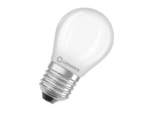 LED žárovka LEDVANCE LEDCLP40DIM 4.8W 827 FILFR E27 P, matná, stmívatelná