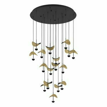 EGLO LED-HL/17 O780 SCHWARZ/GOLD 'DRACERA'