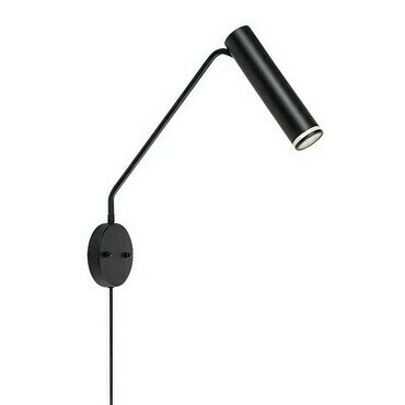Nástěnné svítidlo Senobia černá GU10 1×35W RABALUX 73041