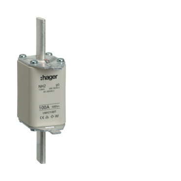 HAG LNH2100M Pojistka nožová NH2C gG 500V 100A dvojitá signalizace
