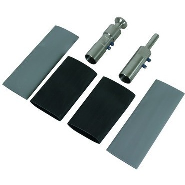 DEHN 819147  Připojovací členy + montážní materiál pro vodič HVI-long, D 23mm šedý DEHN DEHN