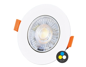 Svítidlo stropní ECOPLANET ZITA 3W, 560lm, CCT 3000/4000/6000K, IP20, bílá