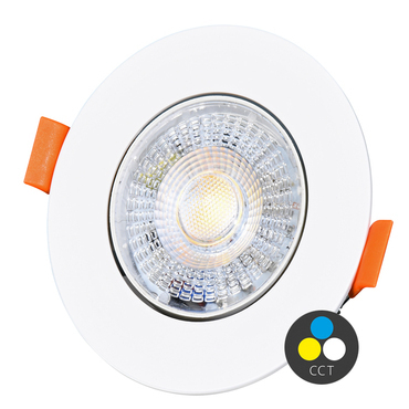 Svítidlo stropní ECOPLANET ZITA 3W, 560lm, CCT 3000/4000/6000K, IP20, bílá