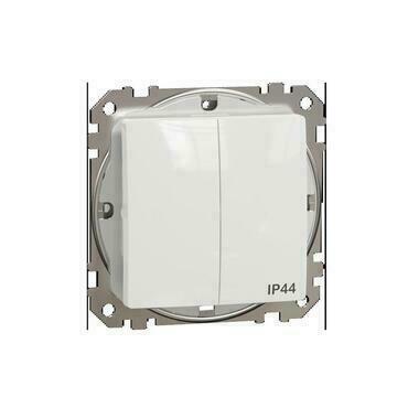 SCHN SDD211105 Sedna D/E - Přepínač sériový řazení 5 IP44, Bílá