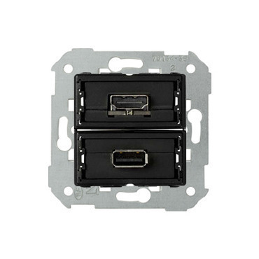 SIMON 82 7501095-039 Zásuvka USB + HDMI (V1.4), přístroj