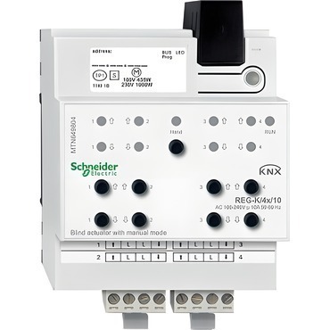 SCHN MTN649804 KNX žaluziový akční člen REG-K/4x/10+manuální režim