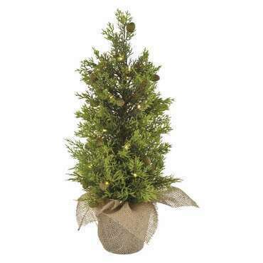 EMOS DCTW31 30LED CYPRESS TREE 3AA WW