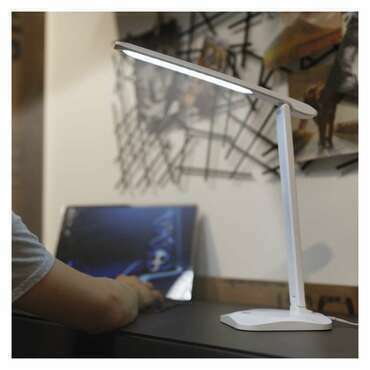 EMOS Z7619W LED STOLNÍ LAMPA CHASE BÍLÁ