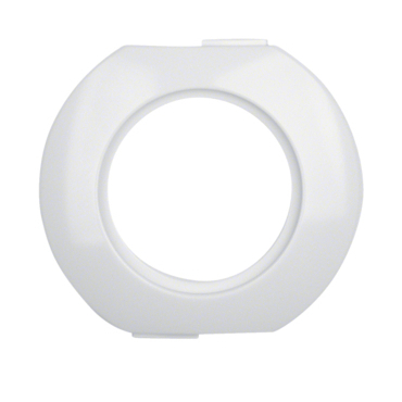 HAG 138159 Rámeček centrální, Serie 1930, bílá, lesk