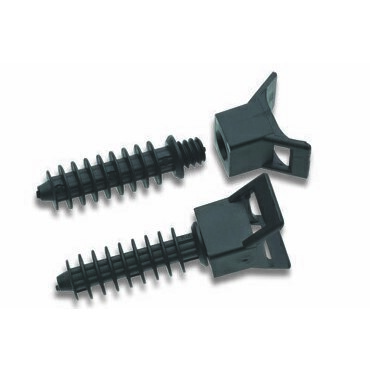 CIMCO 181386 Příchytka vázací pásky černá 10 x 13 mm (100 ks)