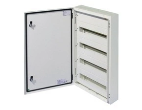 SEZ T-BOX 72/4/18  Kovová skříň T-BOX, nástěnná, 72 modulů - 4 řady, IP 65, 750x450x125 mm