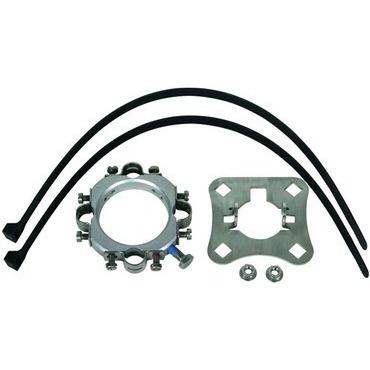 DEHN 819289  Upevňovací sada Al/NIRO pro podpůrnou trubku D 50mm pro čtyři vodiče  HVI-light DEHN DEHN