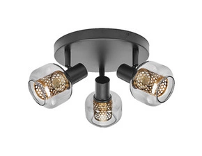 Svítidlo dekorativní OSRAM DECOR SPOT FIREFLY PL 3X2.8W E14BK OSRAM