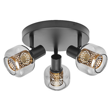 Svítidlo dekorativní OSRAM DECOR SPOT FIREFLY PL 3X2.8W E14BK OSRAM