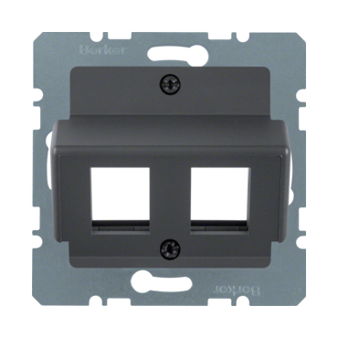 HAG 14641606 "Centrální díl pro 2x RJ45 KRONE, Cat.5, Cat.5e a C