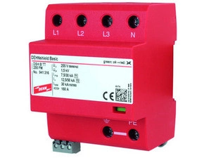 DEHN 941316  Aplikačně optimalizovaný kombinovaný svodič shield B typ 1+2 pro třífázové sítě TT DEHN DEHN