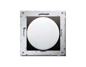 Signalizátor světelný LED SIMON 54 DSS1.01/46, (přístroj s krytem), bílé světlo, hnědá metalizovaná
