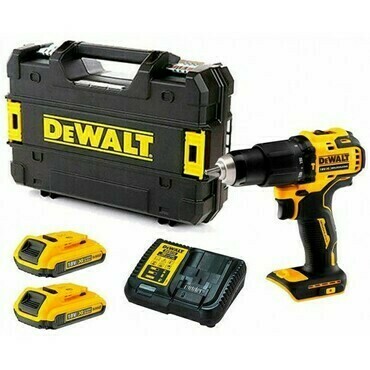 DEWALT - DCD709D2T - 18V XR příkl. vrtačka 2x2,0Ah, Li-Ion