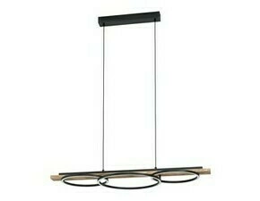 Svítidlo závěsné EGLO LED-HL SCHWARZ HOLZ RUSTIKALBOYAL