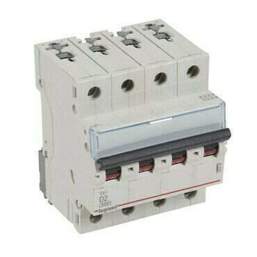 Jistič čtyřpolový LEGRAND 403765 TX3 4P D2 6000A