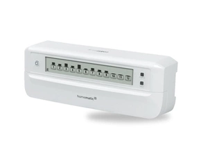 Smart ovladač podlahového vytápění HOMEMATIC IP HmIPW-FALMOT-C12, drátový, 12 kanálů