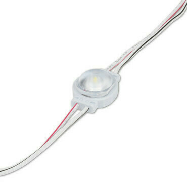 LED modul MC LED 1x SMD 2835, 0,36 W, DC 12 V, 30 mA, 60 lm, 6500 K, 170°, IP66