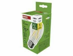 EMOS ZF5158 LED FLM A60 5W(75W) 1060lm E27 NW A CLASS