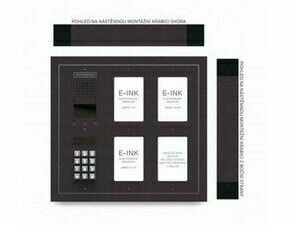 CZPHONE 4004091027 S elektronickým papírem (E-INK) FlatLine: MĚDĚNÁ - DUO Standard: klávesnice až 48