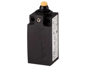 EATON 106782 LS-S02-SW Polohový spínač, plast, šroubové svorky, zdvihátko, 2vyp. kontakty, černá