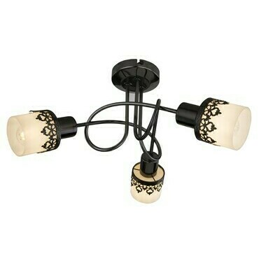 Bodové svítidlo Lacey černá E14 3×40W RABALUX 5343