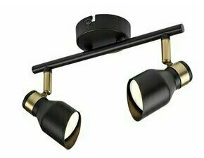 Svítidlo stropní RABALUX 73048 LILOU zlatá GU10 2x MAX 25W