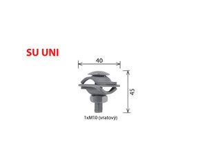 Svorka univerzální KOVO 23801 SU Uni, nerez