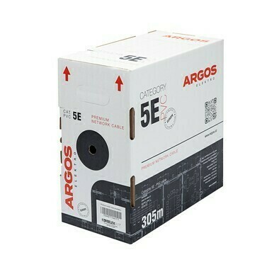 Kabel datový ARGOS CAT5E UTP PVC Eca 305m/box