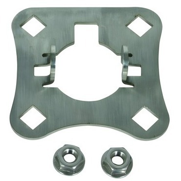 DEHN 819288  Připojovací destička nerez pro nosné trubky D 50mm pro připojení až 4 vodičů HVI DEHN DEHN