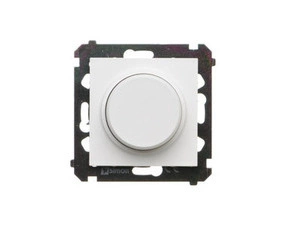 SIMON TES9L.01/111 Stmívač pro stmívatelné LED, otočné, tlačítkové spínání, jednoobvod, 2-200W,230V~