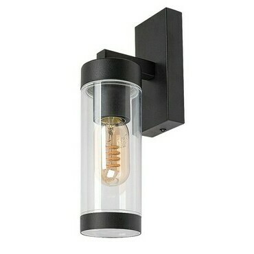 Venkovní nástěnné svítidlo Kolta matná černá E27 1×12W RABALUX 7386