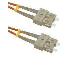 Patch kabel WIREX PO5DSCSC1, SC/UPC-SC/UPC, Multimode, 50/125, Duplex, OM2, 1m
