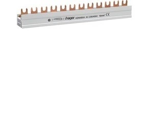 HAG KDN480A Hřebenová přípojnice 4P, 16mm2/12mod. k propojení 3