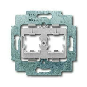 Třmen se soklem ABB 2CKA001753A8057, (pro 2x modul Panduit Mini-Com); šedá; 1820