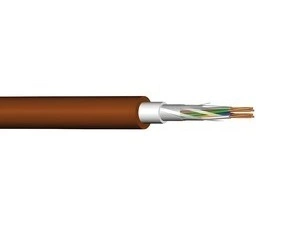 Kabel bezhalogenový PRAFlaGuard+ F 2x2x0,8 s funkční schopností
