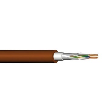 Kabel bezhalogenový PRAFlaGuard+ F 2x2x0,8 s funkční schopností