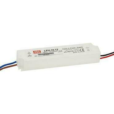 Napájecí zdroj LED GREENLUX LED napájecí zdroj MEAN WELL LPH-18-12V-IP67-MW