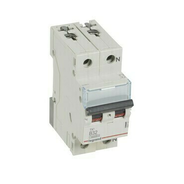 Jistič dvoupolový LEGRAND 404101 TX3 1+N B32 10000A