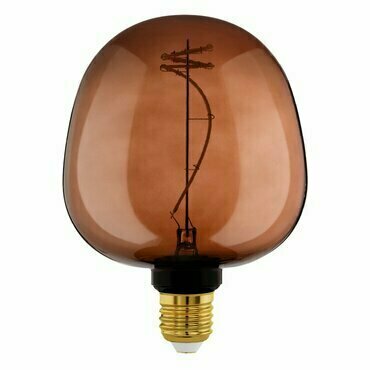 EGLO LM-E27-LED G125 4W COGNAC 1 STK