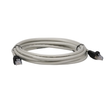 SCHN VW3A1104R30 Kabel pro připojení externího grafického terminálu, 2 x RJ45, délka 3 m.