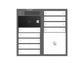 DV SYSTEM: 11 až 18 tlačítek (dělené jm.) + KAMERA + BOD Lite: čtečka RFID čipů MIFARE 13,56MHz (2M+