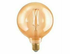 LED žárovka EGLO LM-E27-LED G125 4W AMBER 1700K 1STK