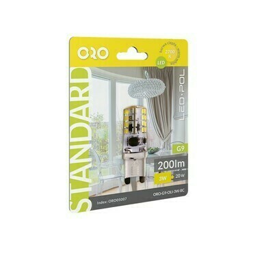 LED žárovka LED-POL Oli Bz G9 3W