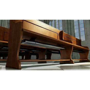 FENIX 5401362 ECOSUN CH 06 Sálavé topidlo ECOSUN CH 600 W do kostelních lavic